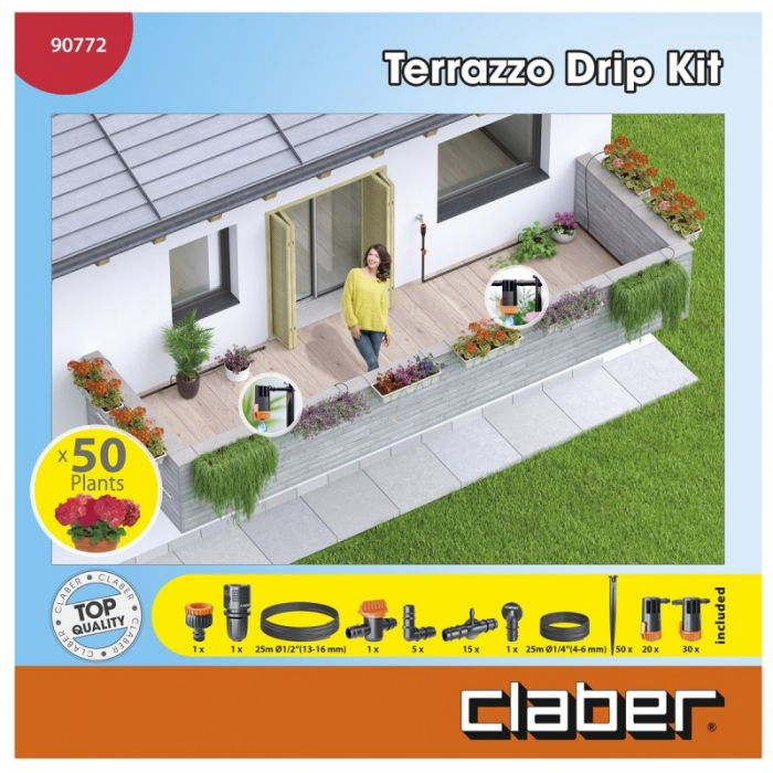 Kit irigatii pentru terasa Claber - 907720000 [4]