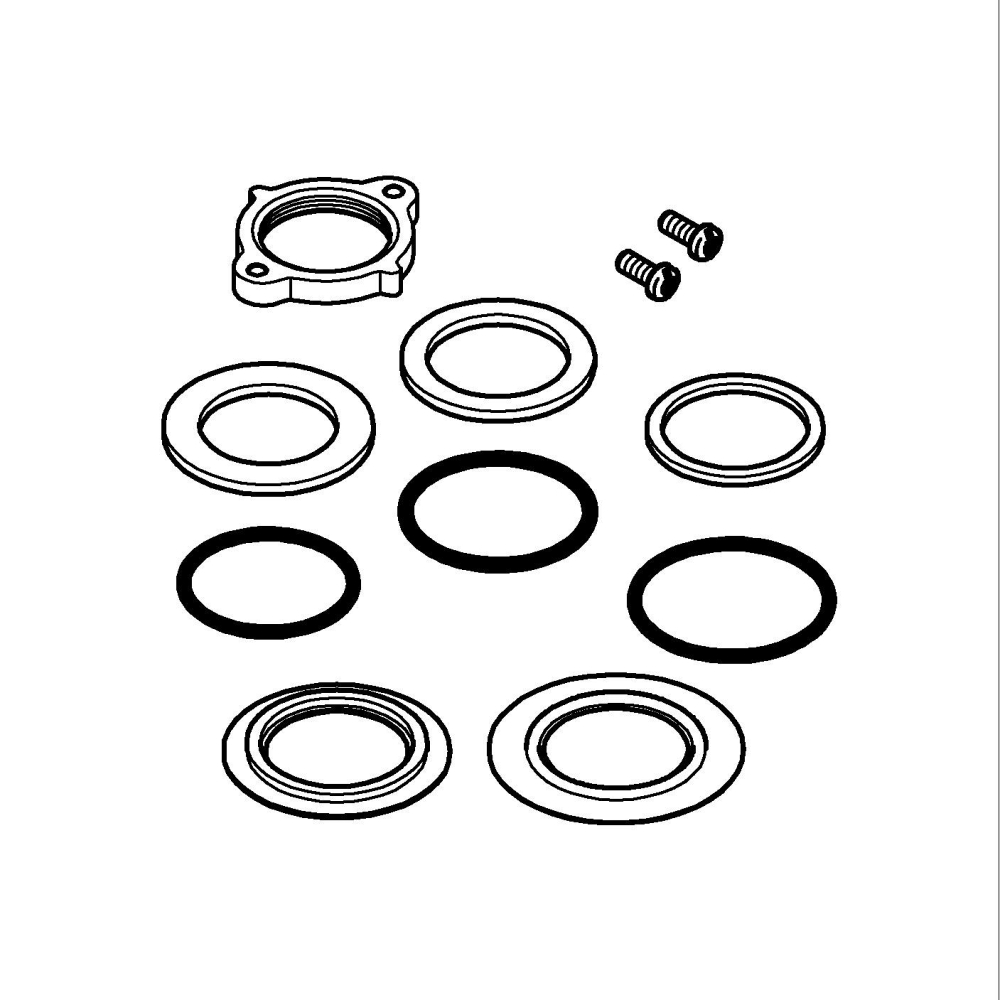 Grohe kit montaj, mounting set, pentru baterii bucatarie si lavoar, saiba, suruburi, garnituri [2]