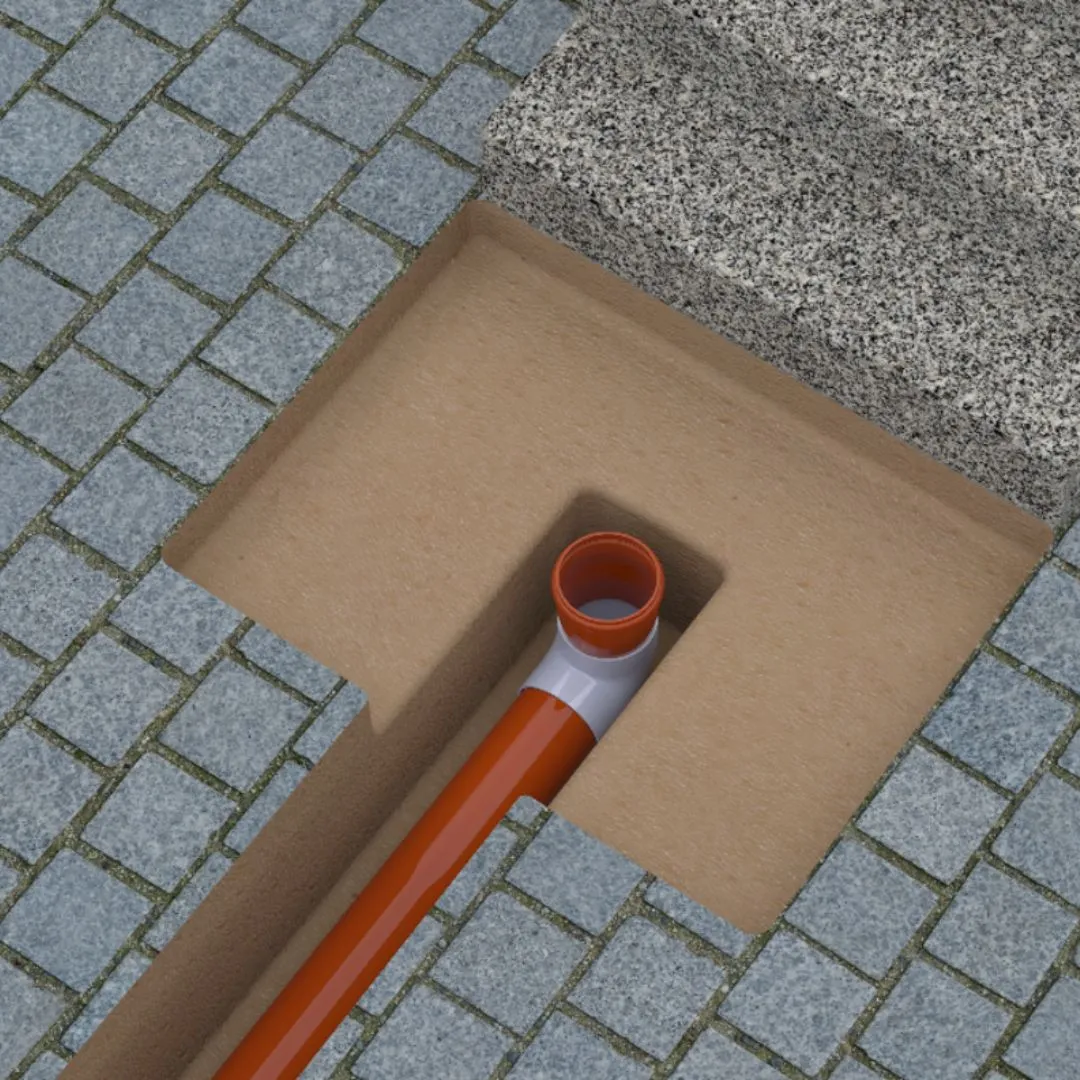 Kit stergator picioare gratar cauciuc pietonal 610x410x70 Vodaland gama Urban [4]