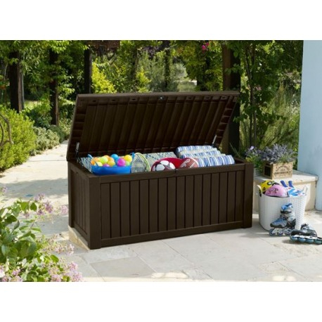 Lada pentru depozitare maro, 570 L, Curver Rockwood [6]