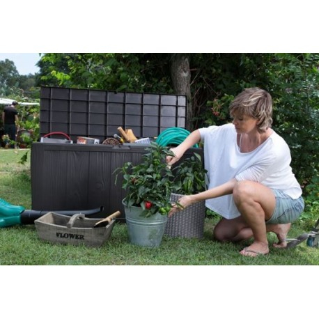 Lada pentru depozitare antracit, 270 L, Keter Sherwood [6]