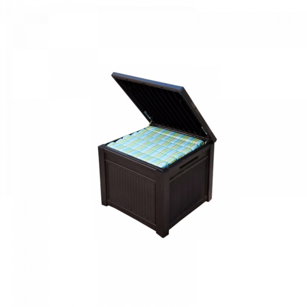 Cutie pentru depozitare tip scaun, gri, 208 L, Keter Cube [5]