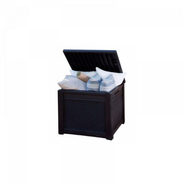 Cutie pentru depozitare tip scaun, gri, 208 L, Keter Cube [3]