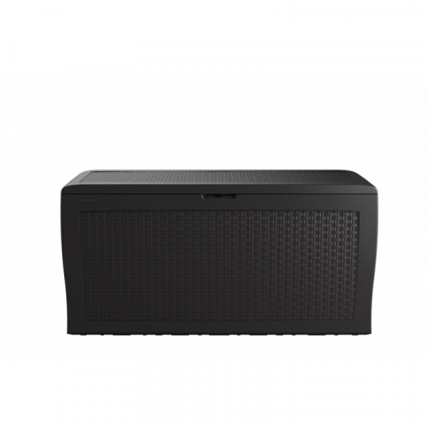 Lada pentru depozitare antracit, rattan, 270 L, Keter Samoa [3]