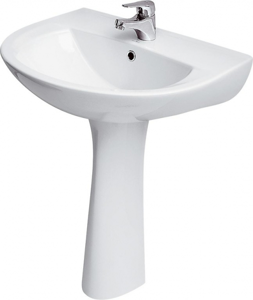 Lavoar suspendat, A=48.5 x H=19 x L=60 cm., Cersanit President 60 [2]