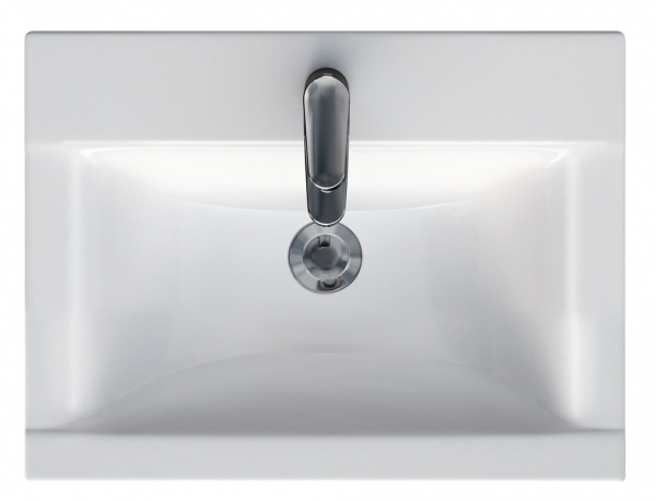 Lavoar pentru blat, A=45 x H=18 x  L=60 cm., Cersanit Ontario New 60 [2]