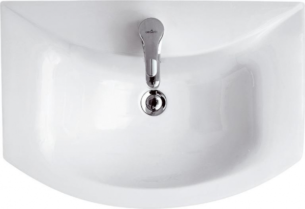 Lavoar pentru mobilier, A=46.5 x H=18.5 x L=64.5 cm., Cersanit Omega 65 [2]