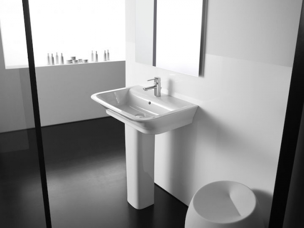 Lavoar suspendat din portelan, 600 x 470 x 140 mm., Roca The Gap Original [7]