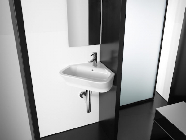Lavoar suspendat din portelan, 600 x 470 x 140 mm., Roca The Gap Original [8]