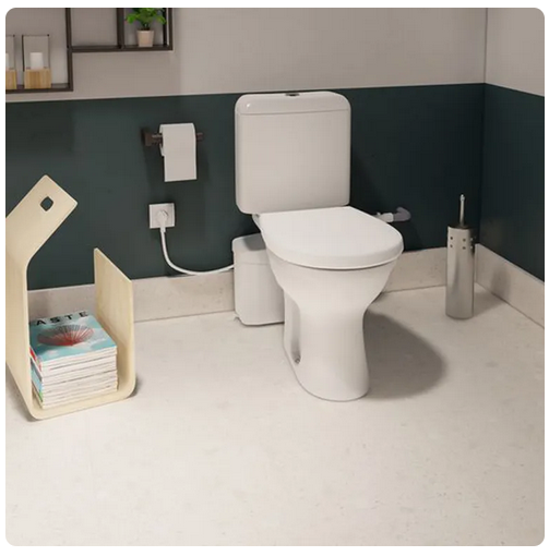 Macerator - sistem de tocare si pompare ape uzate SFA model SANIFLO Silence 400W, 4m vertical / 100 m orizontal [2]