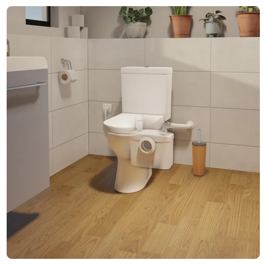 Macerator - sistem de tocare si pompare ape uzate SFA model SANITOP Silence 400W, 5m vertical / 100 m orizontal [2]