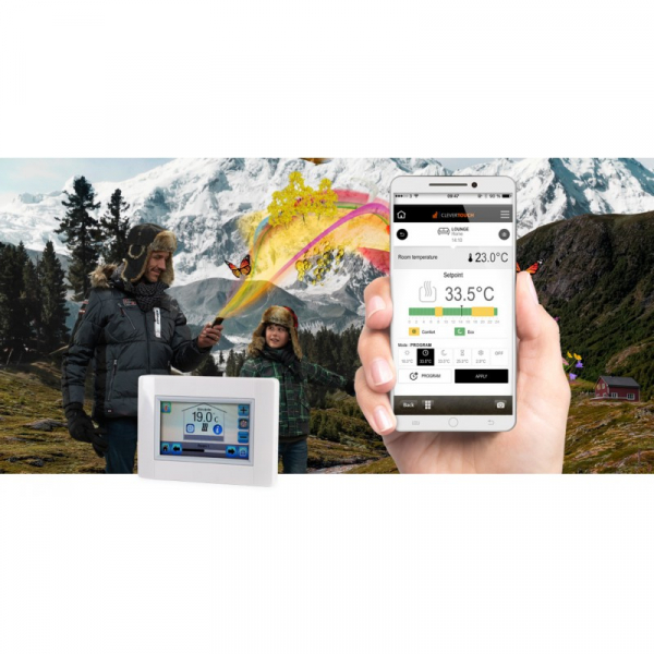 Controler programabil, wireless cu ecran tactil, pentru control zone individuale, PURMO model Touch E3 RF web [4]