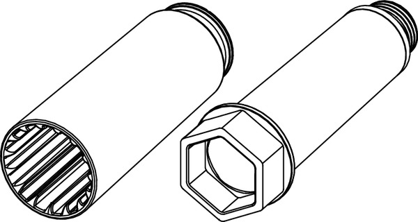 Dop de proba TECE Seal System 1/2" cu manson de etansare [2]