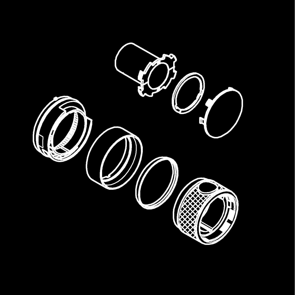 Maner baterie cada/dus Grohe Grohtherm, pentru baterii cu termostat, crom [2]