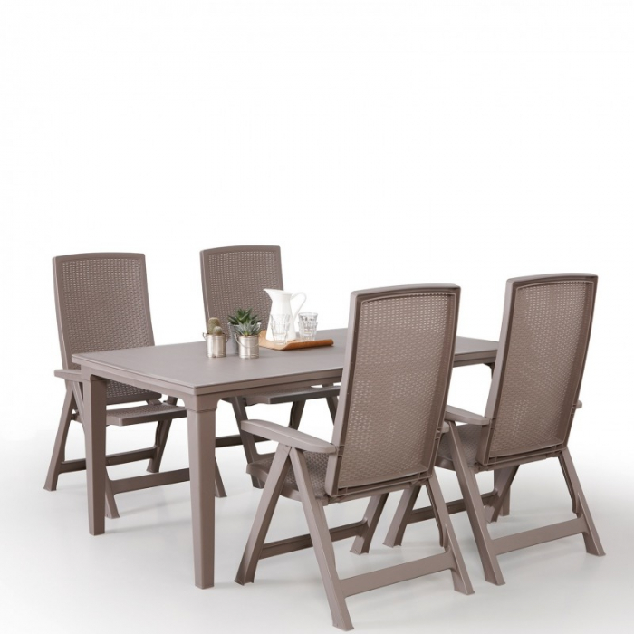 Masa de gradina, cappuccino, Keter Futura [4]