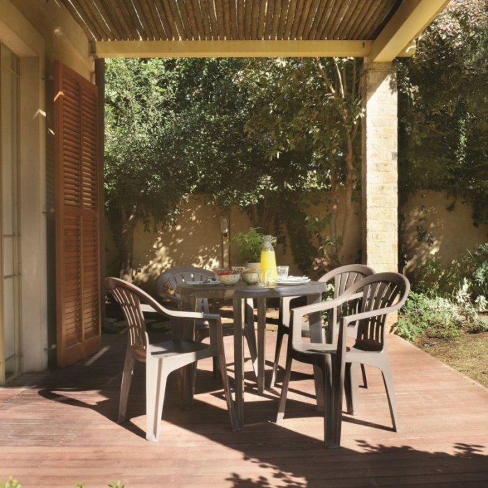 Masa de gradina, cappuccino, Keter Lisa [2]