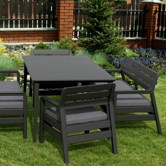 Masa de gradina, grafit, Keter Lima [8]