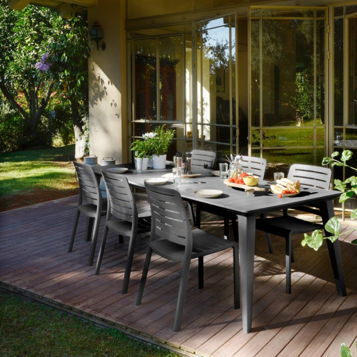 Masa de gradina, grafit, Keter Lima [9]