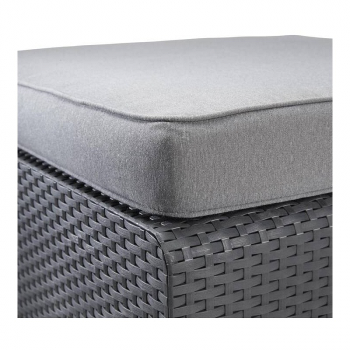 Masa graphite imitatie ratan cu pernuta Keter Salta [5]