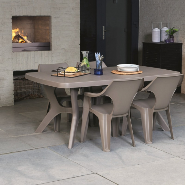 Masa pentru gradina, cappucino, Keter Baltimore [2]