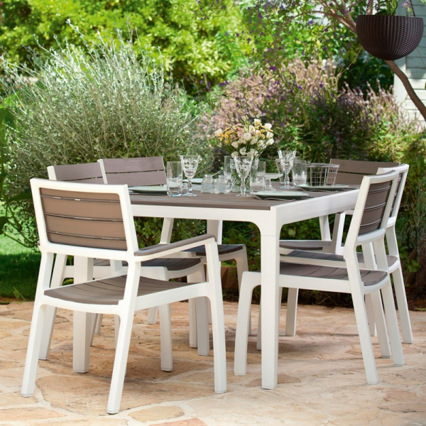 Masa pentru gradina, cappucino, Keter Harmony [3]