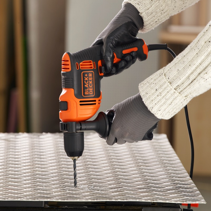 Masina De Gaurit Black+Decker BEH710K Percutie Mecanica 710W [6]
