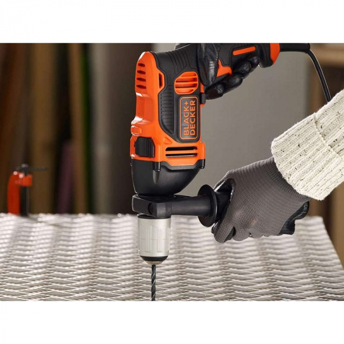 Masina de Gaurit Black+Decker BEH850K cu percutie 850W + Kitbox [1]