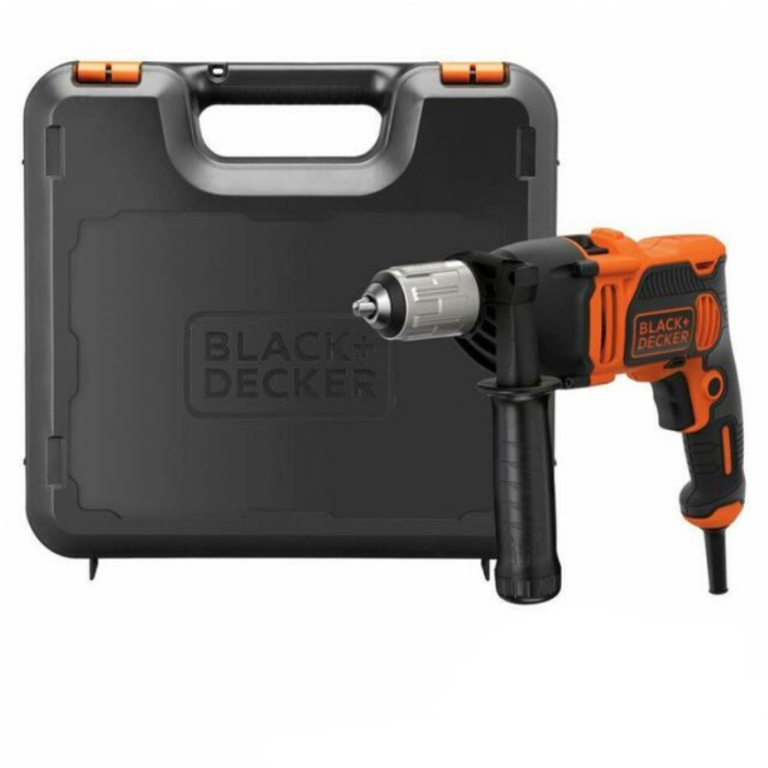Masina de Gaurit Black+Decker BEH850K cu percutie 850W + Kitbox [2]