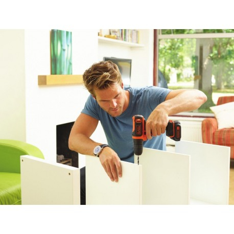 Masina de insurubat Black+Decker BDCD12K 10.8V Li-Ion compacta [3]