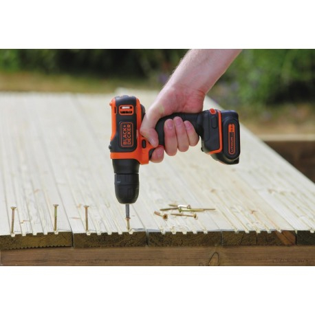 Masina de insurubat Black+Decker BDCD12K 10.8V Li-Ion compacta [4]