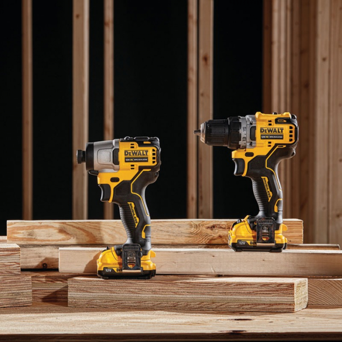 Set DeWalt DCK2110L2T: Masina De Gaurit Si Insurubat + Masina De Insurubat Cu Impact [3]