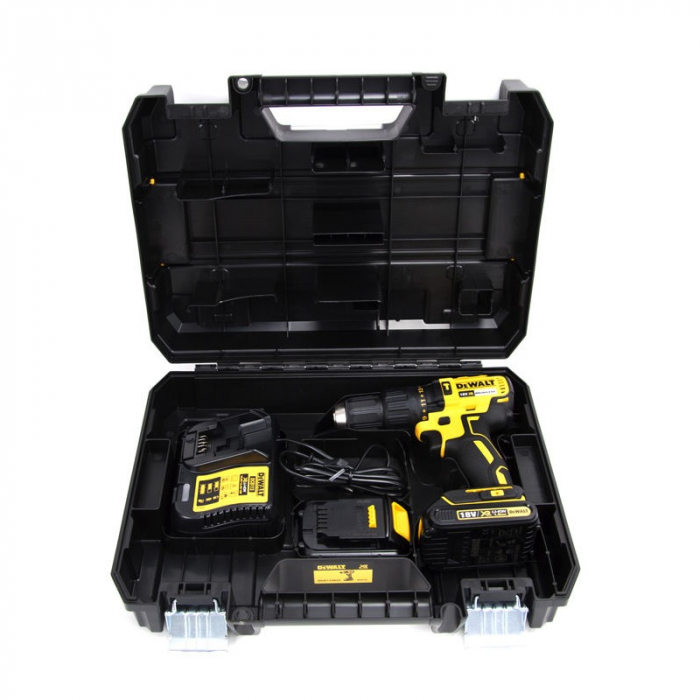 Masina de gaurit si insurubat DeWALT DCD778S2T cu percutie motor Brushless 18V Li-Ion 1.5 Ah [2]