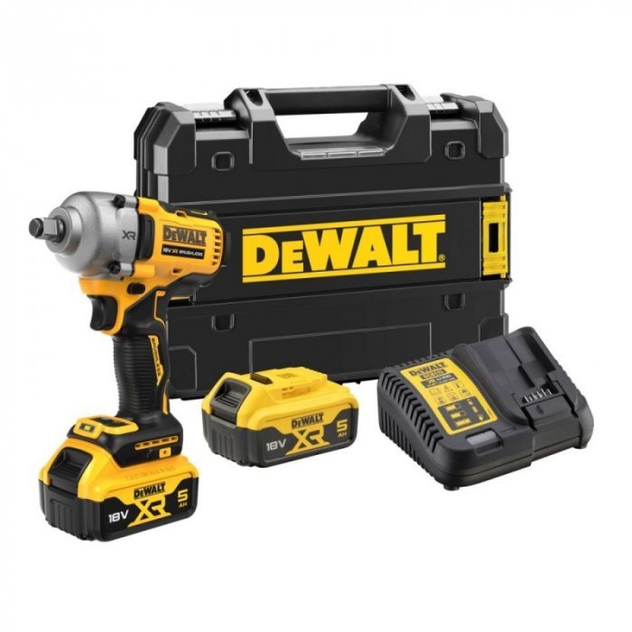 Masina de insurubat cu impact profesionala DeWalt DCF891P2T, 18 V, XR [1]
