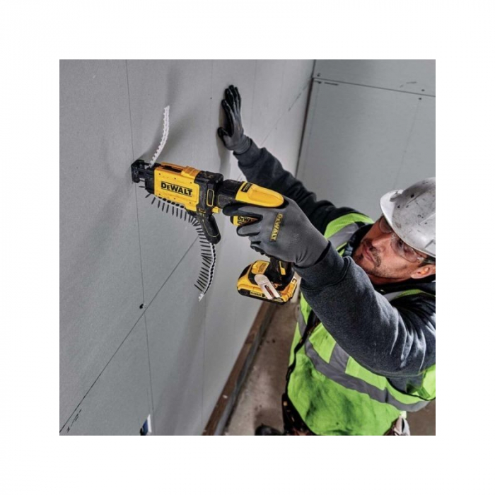 Masina de insurubat pentru gips-carton DeWalt DCF620D2K, Motor fara perii, Acumulatori Li-Ion XR 2.0Ah de 18V [4]