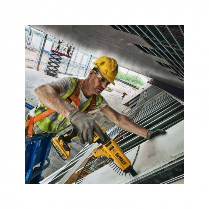 Masina de insurubat pentru gips-carton DeWalt DCF620D2K, Motor fara perii, Acumulatori Li-Ion XR 2.0Ah de 18V [5]