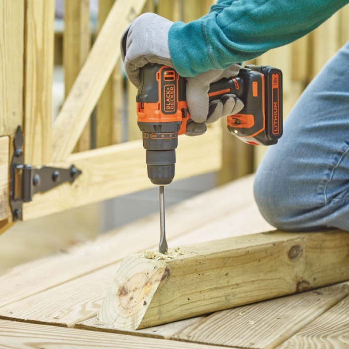 Masina de gaurit si insurubat Black+Decker BDCDD186 [4]