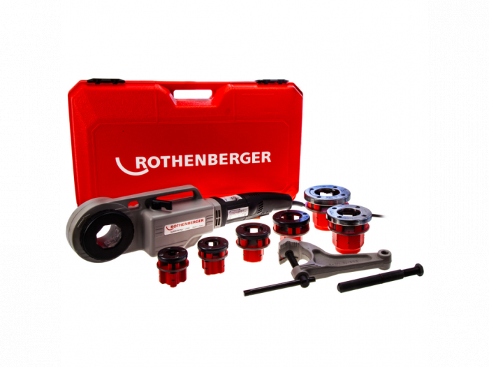 Supertronic 2000 Rothenberger masina de filetat pana la 2 '', putere 1010 W, cod 71256, Cadou ulei de filetat Ronol 5 L [3]