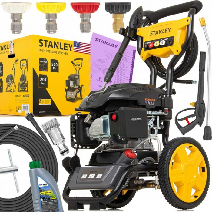 Masina Stanley SXPW210TRA de spalat cu presiune cu motor benzina 207Bar [6]