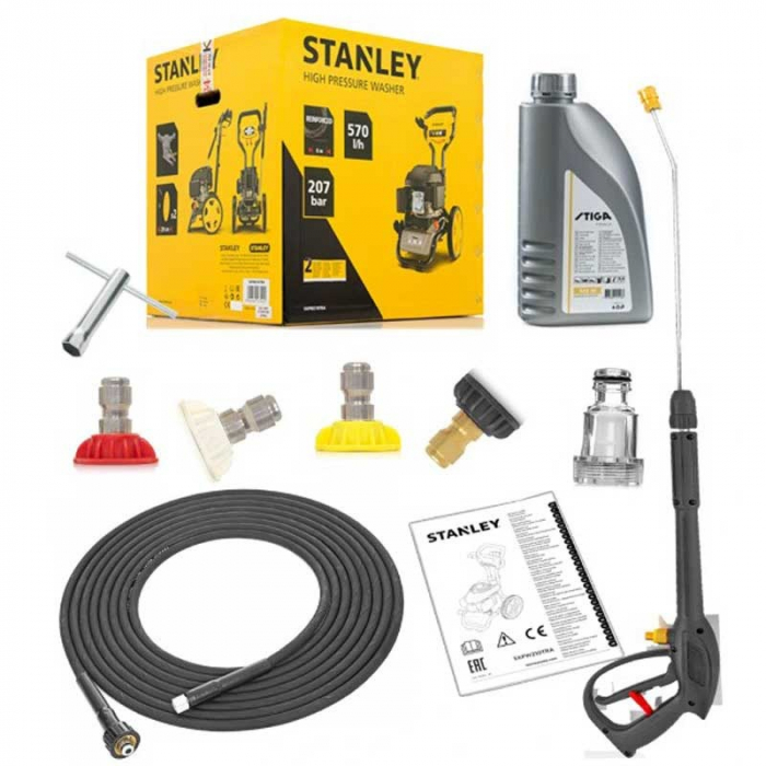 Masina Stanley SXPW210TRA de spalat cu presiune cu motor benzina 207Bar [4]