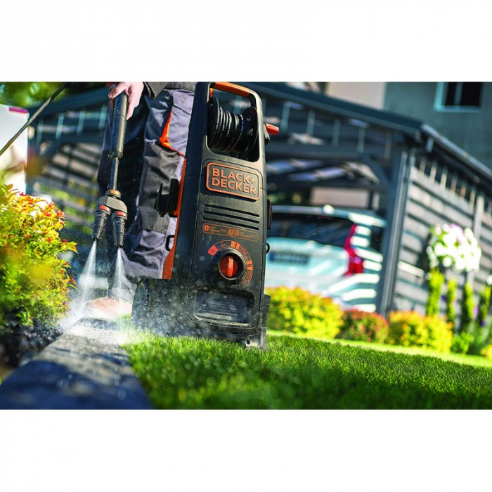 Masina de spalat cu presiune cu 2 motoare Black+Decker 2500W 150bar 810l/h - BXPW2500DTS [4]