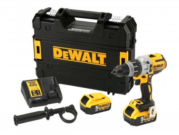Masina de gaurit si insurubat cu percutie DeWalt 18V XR Li-Ion 5.0Ah - DCD996P2 [2]