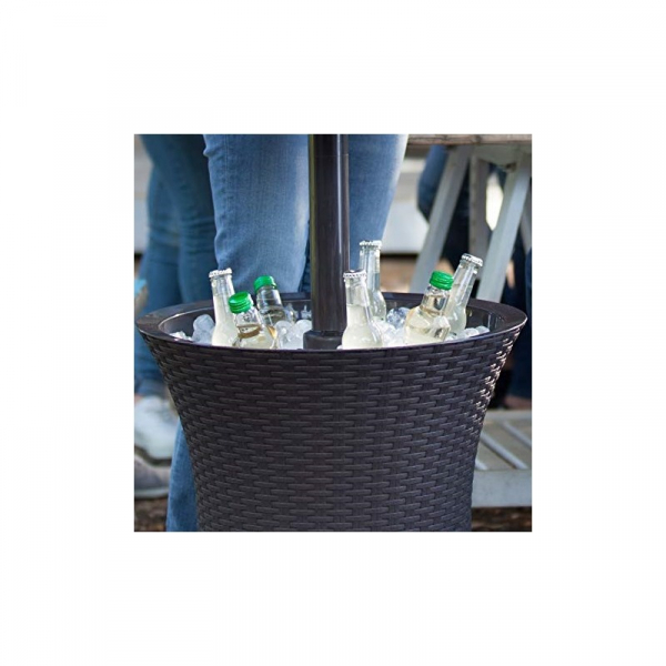 Mini bar pentru gradina, ratan, maro, Keter Pacific Cool Bar [4]