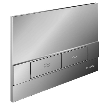 Modul de montaj cu Bazin WC SCHELL Montus C 120 cu clapetă de acţionare Board cromat lucios [3]