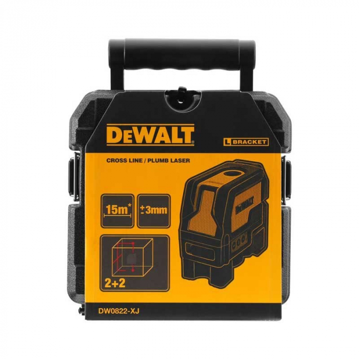 Nivela LASER DeWALT DW0822 linie in cruce cu fir cu plumb [5]