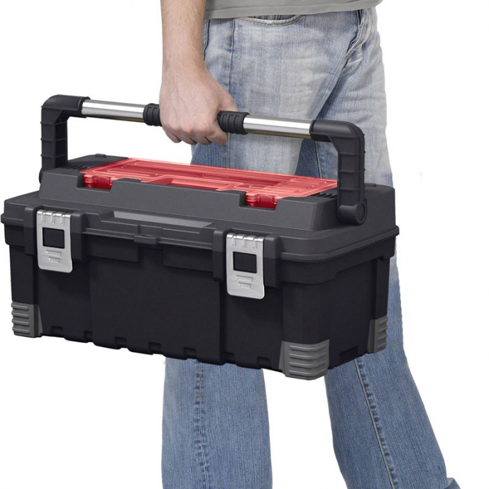 Cutie de transport scule, neagra, Keter [2]