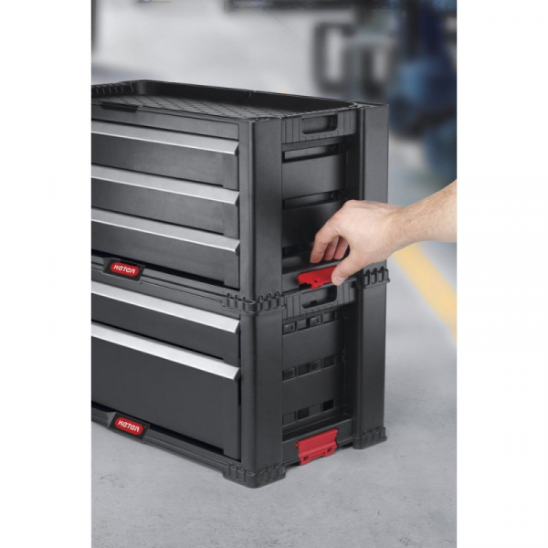 Organizator pentru scule mobil, 5 sertare, 56 x 29 x 50 cm., Keter 237007 [3]