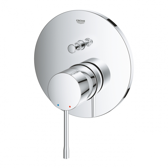 Ornament baterie cada si dus cu divertor cu 2 cai Grohe Essence New [2]