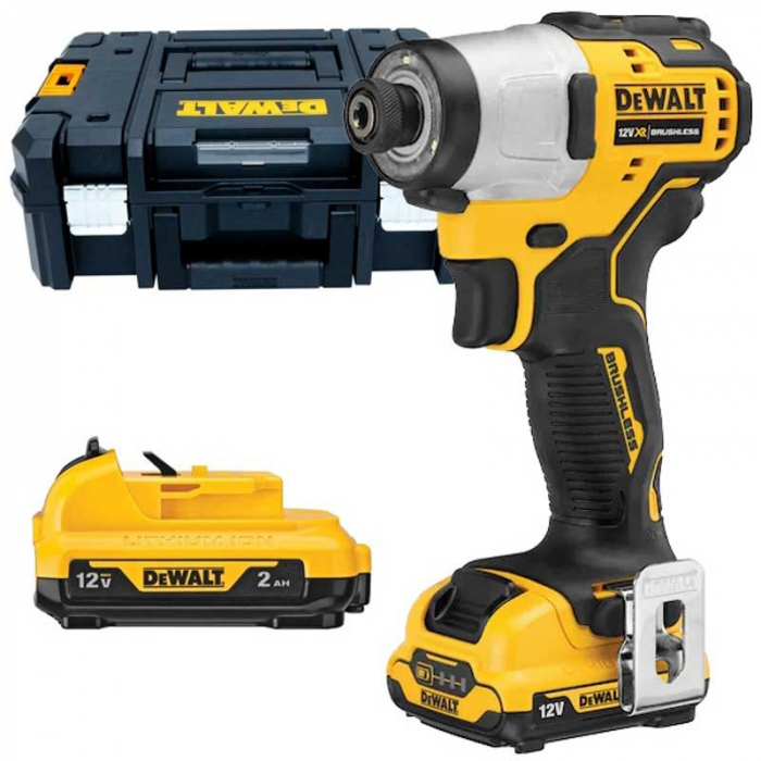 Masina de Insurubat Cu Impact 12V DeWalt DCF801D2 2.0Ah [2]