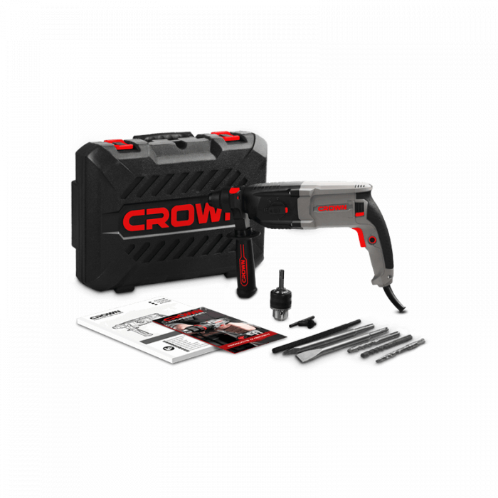 Ciocan Rotopercutor SDS Plus Crown CT18108 BMC 800 W 3.4 J 5300 bpm [3]