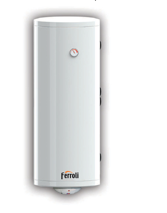 Pachet solar Ferroli Ecotube New 1 panou x 20 tuburi, boiler Ecounit DW 150 litri cu 2 serpentine, pompa circulatie, panou comanda, antigel solar, vas expansiune 24 litri [3]